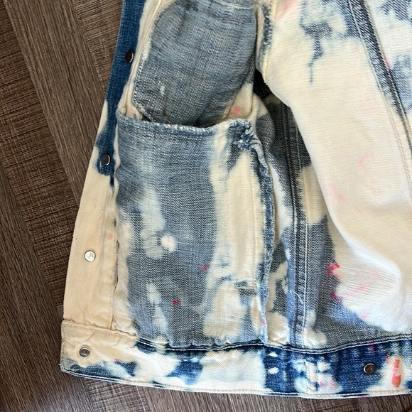 Levi’s 57511 Jean Jacket Custom Painted - Picture 7 of 10